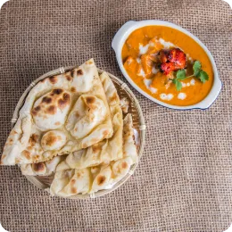 Indian entrees and curries