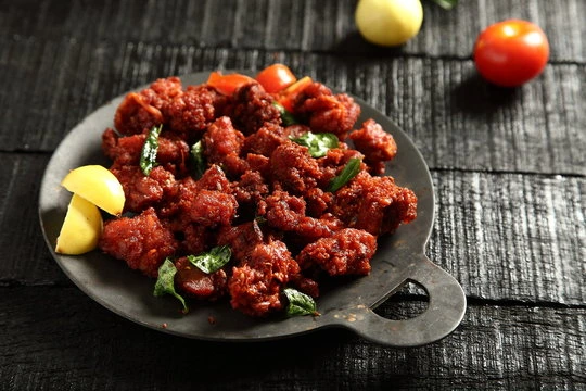 Veg and chicken appetizers