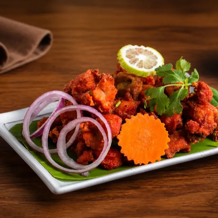 A Bawarchi feast served family style