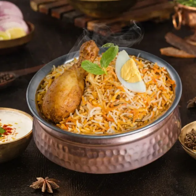 Hyderabadi dum biryani